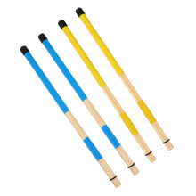 4St Drum Brushes Voor Drumstel Comfortabel En Duurzaam Assorti