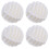 10 Golfbal Synthetisch Rubber Binnenbal Wit 1