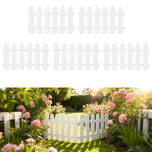 5St Plastic Tuinafscheiding Tuinrand Voor Buiten En