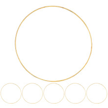 6St Gouden Metalen Ringen Voor Dreamcatcher DIY Knutselen En Decoratie