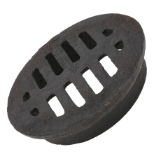 1Pièces Caniveau Fonte Noir Usage Ménager Drainage Sol Jardin Efficace