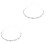 2Pièces Tiara Argentée Et Pour Mariage Féminin 1