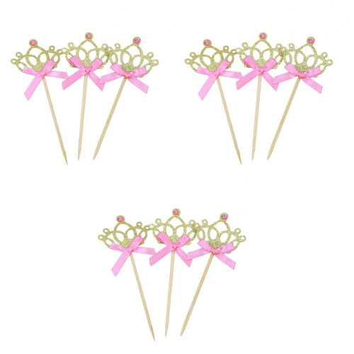 60Pièces Banderole Cake Topper Pour Célébrations Et Décorations