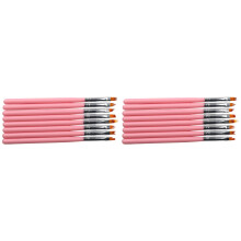 16Pièces Kit Nail Art Matériaux Durables Longue Durée Femme