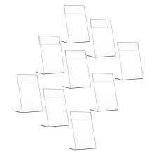 45Pièces Présentoir L En Transparent Pour Affichage Prix