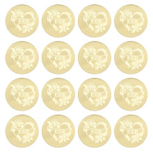 60Pièces Accessoires Cake Topper Dorés Réutilisables Pour Gâteau