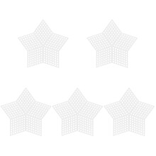 50Pièces Toile Plastique Blanches Pour Artisanat Sac DIY