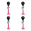 2St Senioren Rolstoeltas Grijs Waterafstotend Polyester 4