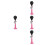 2St Senioren Rolstoeltas Grijs Waterafstotend Polyester 7