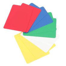 30Pièces Distributeur Portable Cartes Poker Matériel PVC Durable