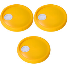 3Pièces Couvercles Pour Seaux Jaunes En ABS Protection Antifuite