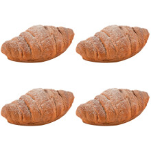 4St Realistisch PU Brooddecor Koffiekleurig En Thuis Prop