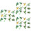 36Pièces Stickers Fenêtres PVC Décor 5