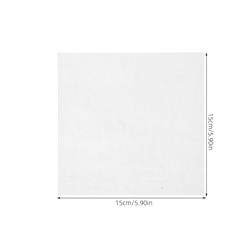 500St Cellulose Weegpapier Wit Glad Non-Absorberend Voor 1