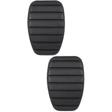 2Pièces Revêtement Pédale Caoutchouc Noir Pour Décoration Auto