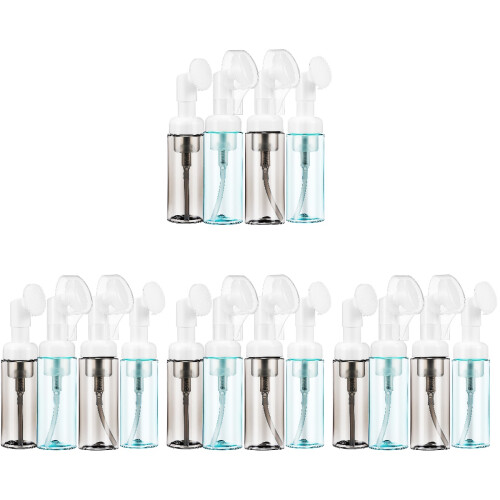 16Pièces Flacons Mousse Rechargeables Transparente Portable 1