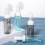 16Pièces Flacons Mousse Rechargeables Transparente Portable 9