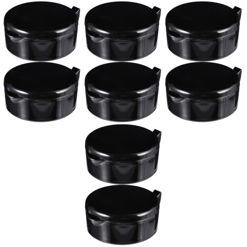 8Pièces Plat D'encre Compact Noir Pour 2