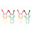 8Pièces Headbands Colorés Confortables Pour Enfants 2