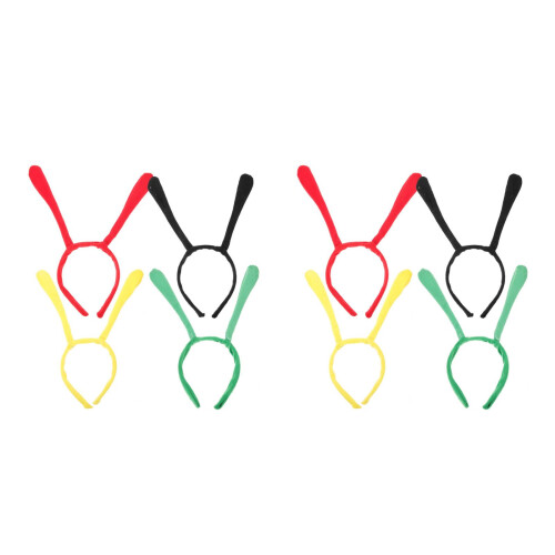 8Pièces Headbands Colorés Confortables Pour Enfants 1