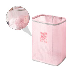 1 Stuks Muurbevestigde Inklapbare Waszak Voor Kleding ( )