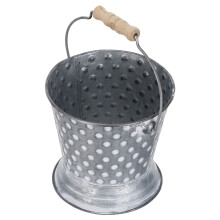 1Vintage Gegalvaniseerde Veelzijdige Metalen Plantenhouder