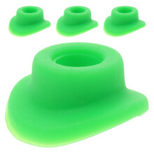 Raindrops Auto Bandenkleppen Dopjes Lichtgroen Silicone 4 Stuks