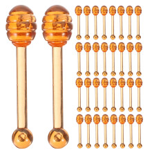 100St Herbruikbare Lipgloss Applicators Voor Gezichtsverzorging