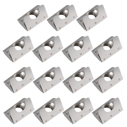 15St Aluminium Accessoire Elastische Moerblok Veer M8