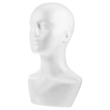 Mannequin Hoofd Met Mannelijk Gezichtsmodel Voor Pruiken En Hoeden