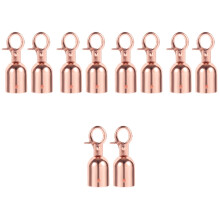 10St Decoratieve Rvs Stanchion Snap Haak Gouden Kleur
