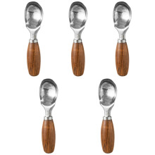 5St Rvs Melonballer Met Handvat, Comfortabel En Stevig