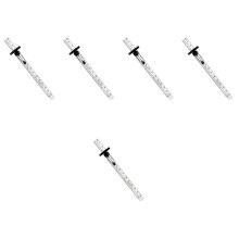 5St Rvs Metalen Meetliniaal Pocketliniaal Met Clip