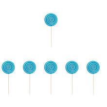 6St Blauwe Nep Lollies Fotoproppen Voor Kinderen En Feestdecoratie