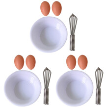 3Sets Miniatuur Eierslagers Resin Voor Mini Huis Decor