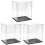 3Pièces Boîte Display Multiusage Couleurs Assorties Durable 3