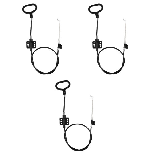 6Pièces Poignées Tirettes Noir Pour Fauteuils Limiteur 2