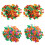2Pièces Confettis Décorations Table Thème Ananas Coloré 7