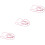 3Pièces Colliers Rose Avec Cloche Laisse 5
