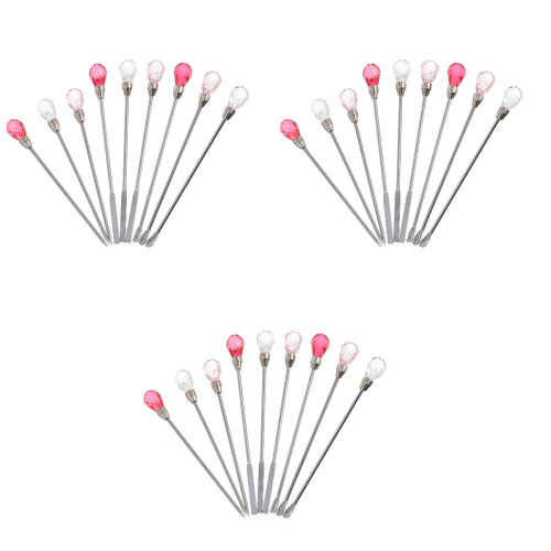 27Pièces Ensemble Bâtons Mélangeur Pour Nail Art Assorties 1