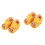 2Paires Chaussures Bébé Jaunes Et Stable 4