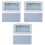 3Ensembles Moules Silicone Stockage DIY Résine 4
