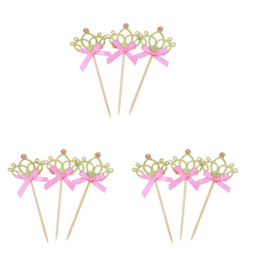 60Pièces Banderole Cake Topper Pour Célébrations Et Décorations 1