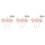 60Pièces Banderole Cake Topper Pour Célébrations Et Décorations 3