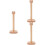 3Pièces Présentoir Papier Vertical En Bois Beige Style Chat Élégant 6