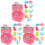 6Pièces Mini Machine Griffe Enfant Rose Jouet Main-Œil 2