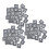 300Pièces Cubes En Pour Enfants Et Décor 6