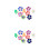200Pièces Accessoires Fleurs Plumeria En Argile Pour Décor 7