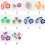 200Pièces Accessoires Fleurs Plumeria En Argile Pour Décor 11