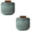 2Ensembles Service Céramique Portable Pour Usage Maison 6